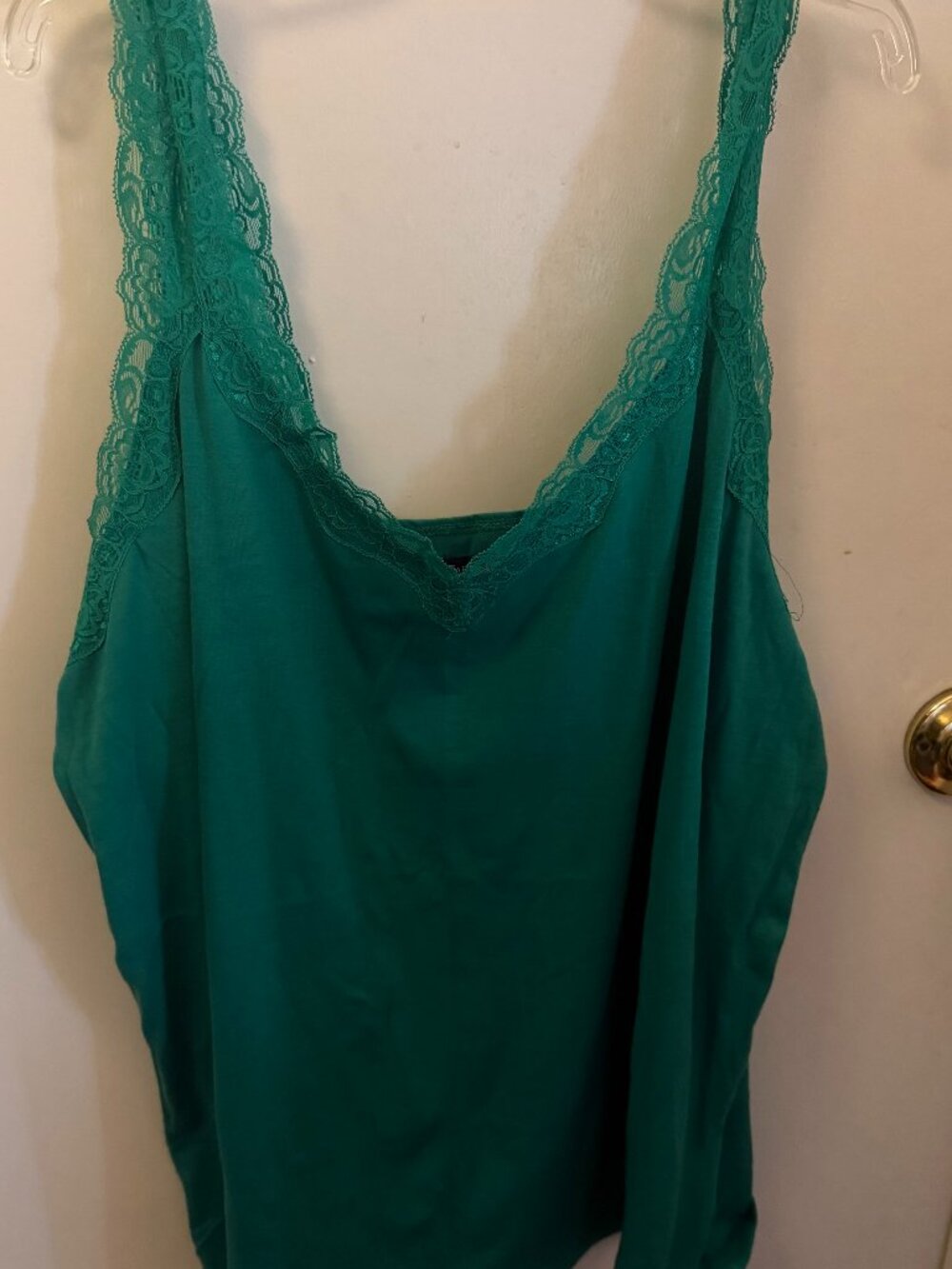Faded Glory Kelly Green Camisole W 3X